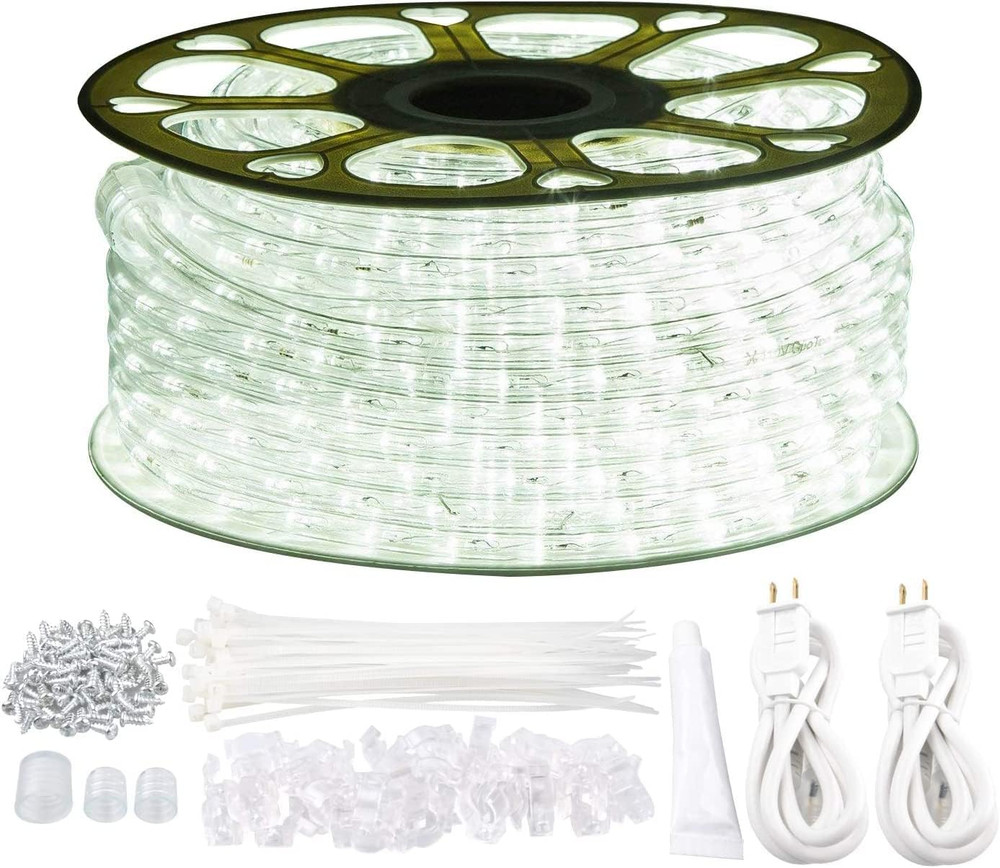 Goutong 131.2FT LED Rope Lights, Waterproof, Connectable for Indoor/Outdoor Use