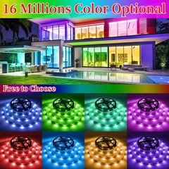 QZYL LED Lights for Bedroom, 25FT RGB Strip with 25ft, Multicolor