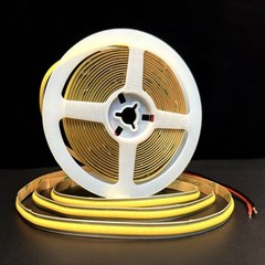 16FT COB Free Cut LED Strip Light 528leds/m 8mm 12V 24V Flexible Tape DIY Design