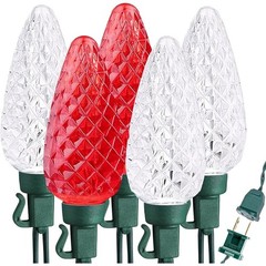 Connectable Outdoor Christmas LED Strawberry Lights Energy Saving Waterproof New