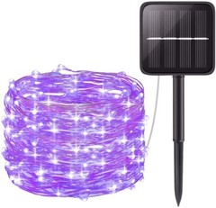 Outdoor Solar Fairy String Lights Copper Wire Waterproof Garden Decor 100/200LED