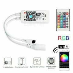 5050 3528 RGB SMD LED Strip Light WiFi IR BT Remote DC12V Power Supply