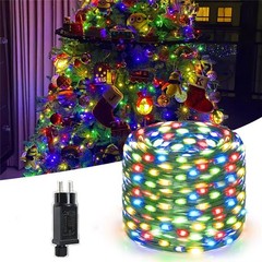 300~2000 LED Fairy String Lights Outdoor Garden Christmas Party Decor Wall Plug
