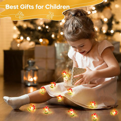 Mushroom Lights Room Cottagecore Decor: Gifts for Teen Girls Boys Kids, 10FT 30L
