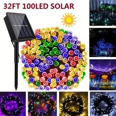 LED Solar String Light Outdoor Twinkle Light For Garden Wedding Party Tree Decor