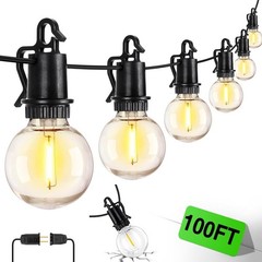 Energy Saving LED String Lights Outdoor Waterproof Warm White 30 Sockets New