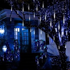 New Upgraded Meteor Shower Rain Lights 50cm 10 Tubes 540 LED Rain Drop Christmas
