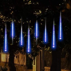 Meteor Shower Lights Outdoor Christmas Lights UL Certified Falling Rain Drop …