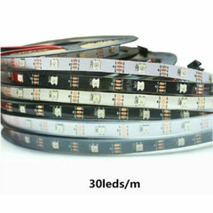 WS2812B 5050 RGB LED Strip 144 60 30LED/M WS2812 Individual Addressable 5V Tape