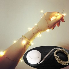 LED Battery Operated Waterproof Lights String Copper Wire Energy Saving 2M RK815