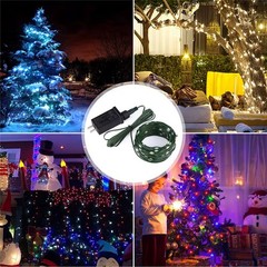 300~2000 LED Fairy String Lights Outdoor Garden Christmas Party Decor Wall Plug