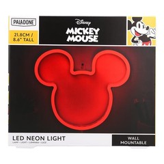 Disney Mickey Mouse Ears LEDNeon Wall Light, Officially Licensed Lamp with N…