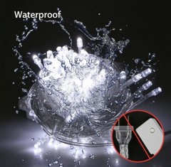 Warm White 100led / 30ft Fairy Clear WiRes String Lights Home Wedding Party Xmas