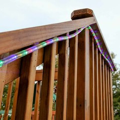 10/25/50/100/150FT Multi-RGB Thick LED Rope Lighting Accent Indoor Outdoor