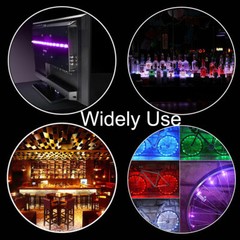 4 x 50CM TV LED Backlight USB 5050 RGB LED Strip Light Remote Kit 5V 30Leds/M