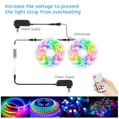 LED light strip 21 key LED RGB RF remote control DC 5-12V for WS2811 WS2812B