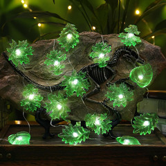 Enchanted Forest Fairy Lights – Leaf Vine Garland Indoor String Lights with USB