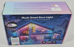 Permanent Outdoor Music Lights Smart RGB Outdoor Lights 50 Ft 30 LED IP65 App