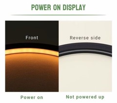 10*10mm 12V 24V Dotless Waterproof Black Housing Silicone LED Neon Light Strip