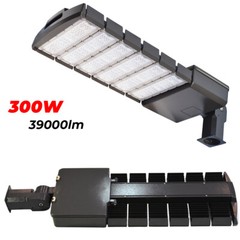 Led Parking Lot Pole Light Fixture 100W 200W 300W Commercial Shoebox Area Light