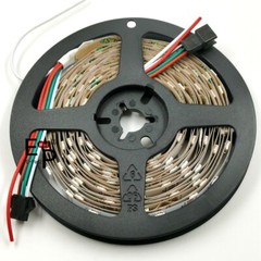 5050 WS2812B RGB SMD Flexible Strip light Waterproof 5V 30 60 144 150 300 Leds