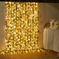 Ivy Leaves Fairy Lights Outdoor Garden String Light Garland