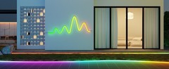 Lumary 16.4Ft Smart Neon Rope Light, Outdoor RGBAICW, Alexa, Waterproof