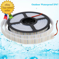 16.4Ft Super Bright Triple Row LED Strip Lights, Daylight White 6000K DC12V 1800
