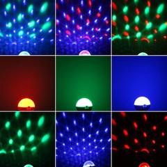 Star Car Roof Light, 360° Adjustable Night Light Blue,White,Green,Red