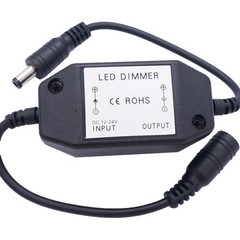 2pcs Dc12v24v Led Strip Lights Dimmer Switch 6a Pwm Rotary Dimmer Controller Inl