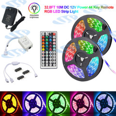 32.8FT Flexible Strip Fairy Light RGB 600LED SMD Waterproof Remote Room TV Party
