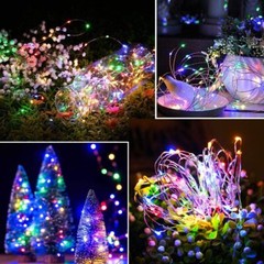 Solar String Light LED Lights Waterproof Copper Wire Fairy Outdoor Garden Party
