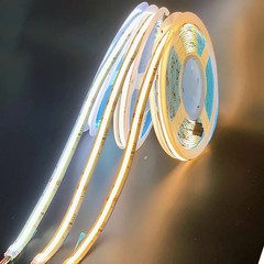 5M 24V COB CCT Running LED Strip Light Chasing Flexible Tape Light for Home Car