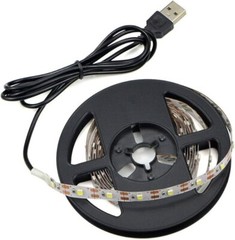 USB Led Strip Lights 5V SMD 2835 5M 300LED 60leds/m LED Strips USB Cable