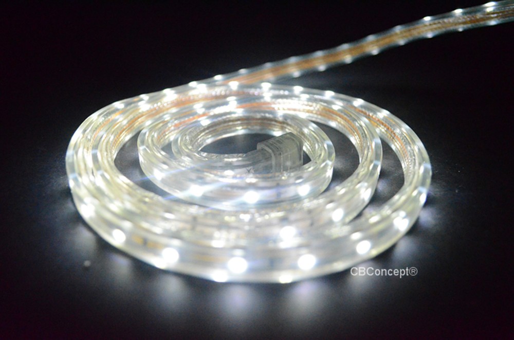 CBConcept®UL Listed,16.4 Feet,1800 Lumen,120V Flat LED Strip Rope-[Color Option]