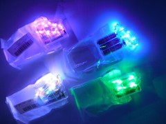 Unbranded LOT OF 4 LED String Lights Four Colors 6.5 Feet EACH (BIN G510)