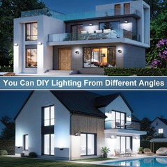 Dream Eeve 60W Led Outdoor Wall Lights 360 Rotatable Flood Lights Outdoor