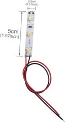 Self-Adhesive 10-Piece LED Strip Lights – Perfect for Miniature Illumination