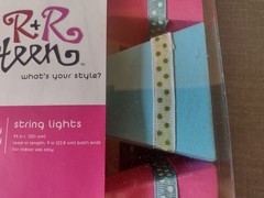 R & R teens Pretty Preppy String Lights 9″ in Length