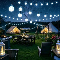 Solar Powered String Lights Waterproof, 39FT 60 LED Outdoor Solar String Ligh…