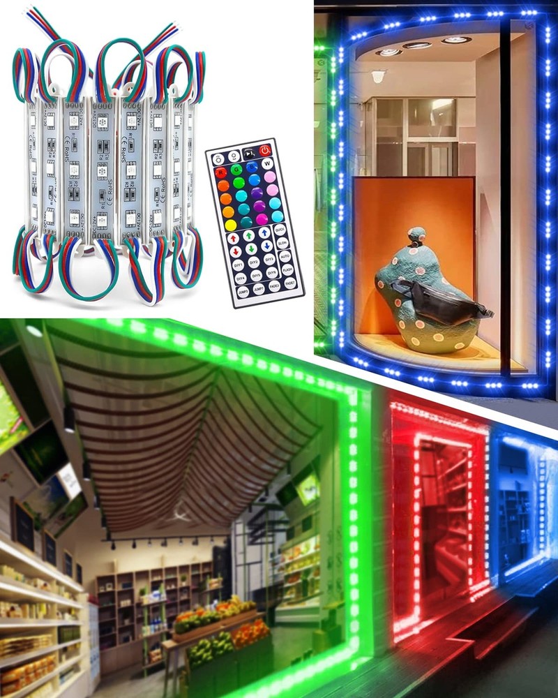 LED Storefront Lights for Business Waterproof Decorative Light for Advertisin…
