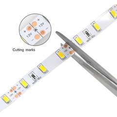 16FT Super Bright Cool White 6000K 5630 SMD 300 LED Strip Lights Flexible DC 12V