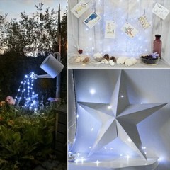 200 LED Solar Power Fairy Lights String Lamps Party Wedding Decor Garden Outdoor