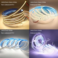 12V 24V SMD 2835 LED Strip 120LED/s High Brightnes LED Strip Lamp 5M 10M 15M 20M