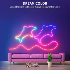 12V 24V Waterproof IP68 COB WS2811 720leds/m RGB LED Strip Light Outdoor Decor