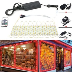 Bright IP65 Waterproof 5054 SMD 6 LED Module Light Window Store Front Lamp DC12V