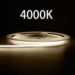 DC3V 5V 12V 2.7mm COB LED Strip Light 480LED/m Flexible Tape Light Dimmable Cut