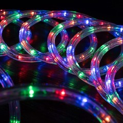 2x 150ft Multi-RGB LED Rope Connectable Flexible DIY Lighting Christmas Outdoor