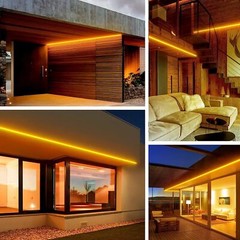 LED Neon Rope Strip Lights Commercial Outdoor Waterproof 110V DIY Decor Lighting