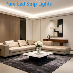 Radiantflux Dimmable & Flexible 20Ft LED Strip Lights, 5000K Cool White, Bright